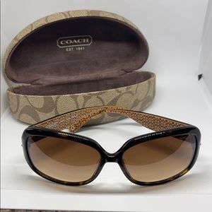 Brown Coach Sunglasses